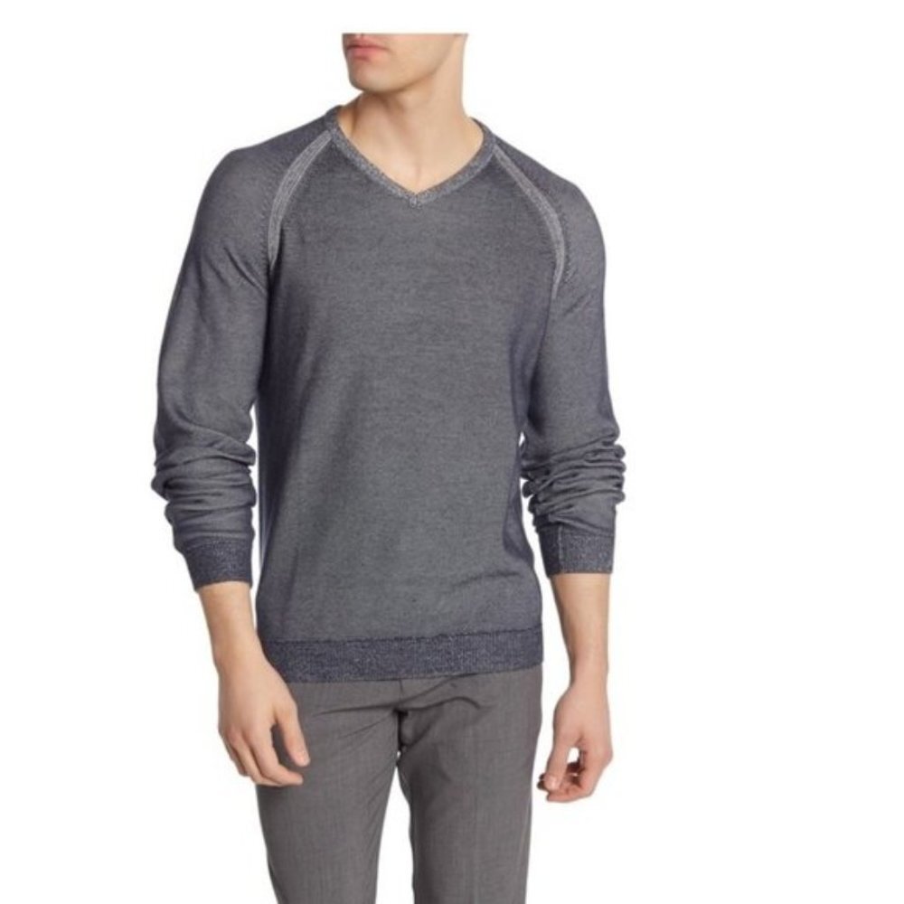 Tailor Vintage Reversible V-Neck Sweater
